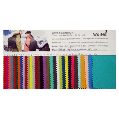600D Twill PU RPET Recycled Polyester Low Carbon Materials For Luggage