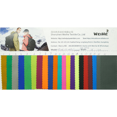 100% Polyester PU Diamond-Type Lattice Fabric Durable Material For Backpack And Other Item