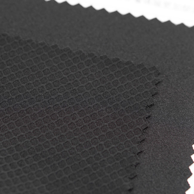 Recycled Soft Elastic Polyester Fabric 11% Spandex 0.9mm For Garment