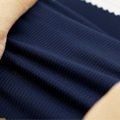 Comfortable Polyester Spandex Fabric 210GSM 1.25m Width For Clothing